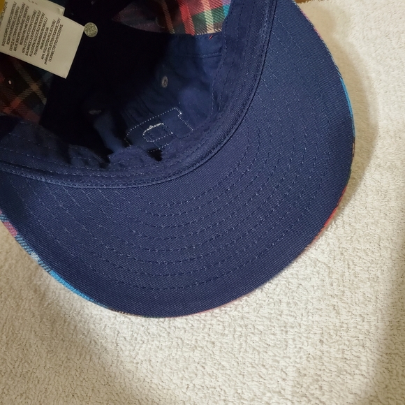 Sold. Polo Ralph Lauren Plaid Twill Madras Varsity "P" Patch Logo hat - Picture 13 of 16